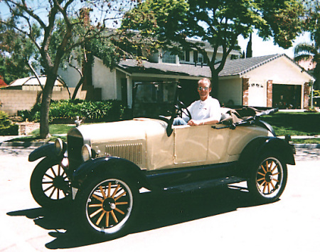 Me and my 1926 Model T roadster
