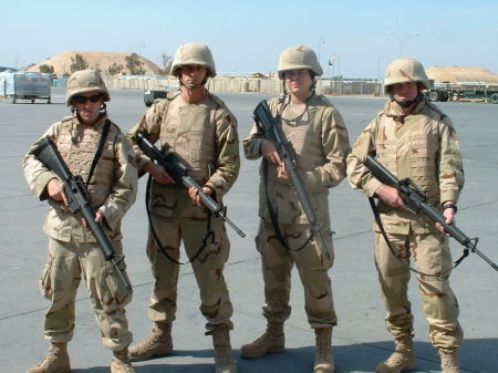 My Little Rock crew in Iraq 07