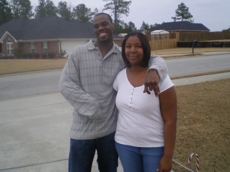 My son and my oldest daughter Christmas 2007