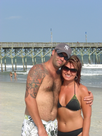 Mark and I at Myrtle Beach, SC September 2008.