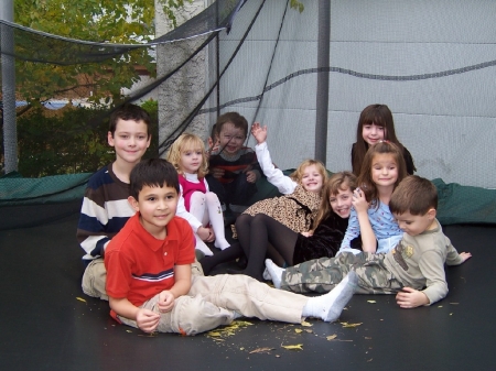 Thanksgiving 2007 trampoline