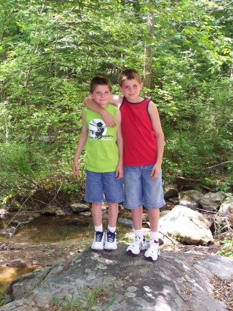 Grandsons Justin & Tyler