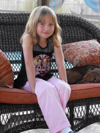 Granddaughter, Hailley Renae 7 yrs old