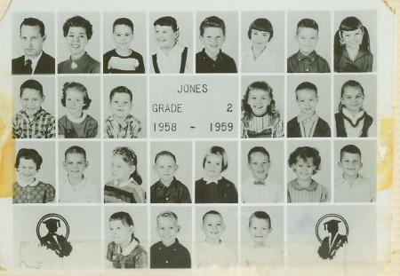 1958-'59 Ms. Gouy's 2nd Grade Class