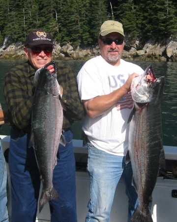 Alaskan Kings with Dad