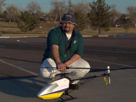 me with a toy helicopter