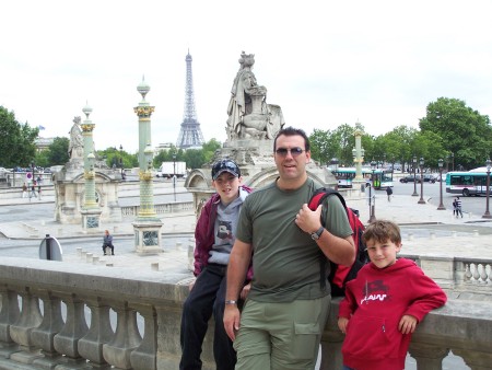 Livingston men in Paris.