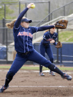 Daughter Lauren Pitching at Auburn