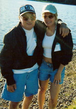 me & my dad fishing 2005 pa