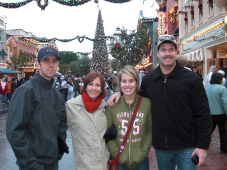 Christmas at Disneyland '08