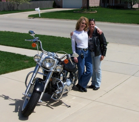 My sister and I first ride togehter 2006