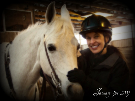 Rosemary & Uno ,a Polish Arabian