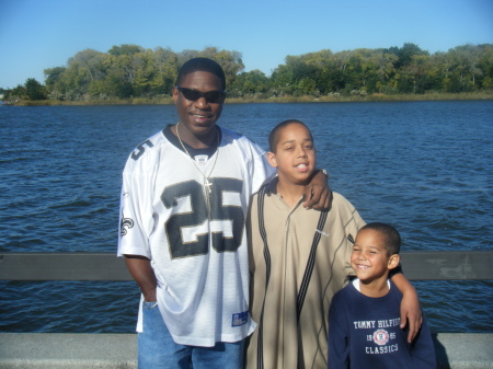 Me and my boys in Savannah