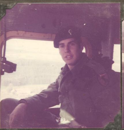 1976 - In Huey Helicopter over Germany