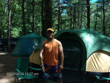 Evergreen Lake Campground, PA.