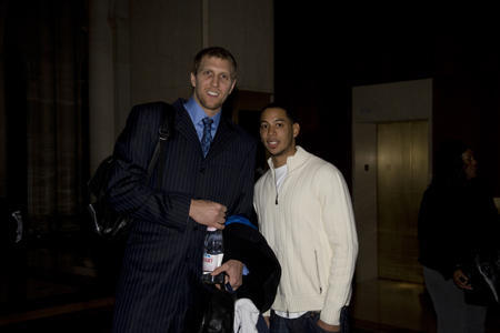 Dirk and Devin Harris