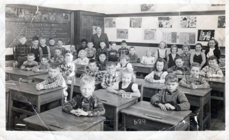 Pape Ave Public School 1953