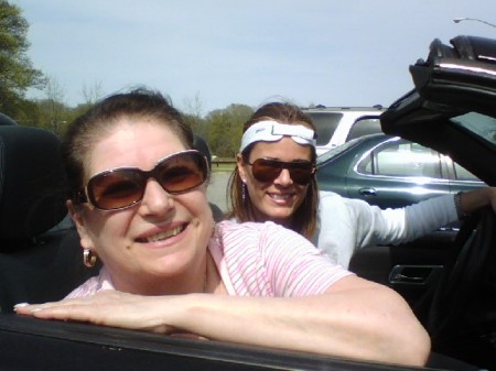 my mom & sis Lisa -crusin' 2008