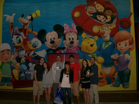 Kids at Disney 2009
