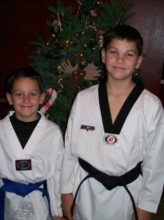 Another Black Belt in the family!