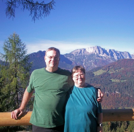 Hubby Brian and Me in Germany October 2006