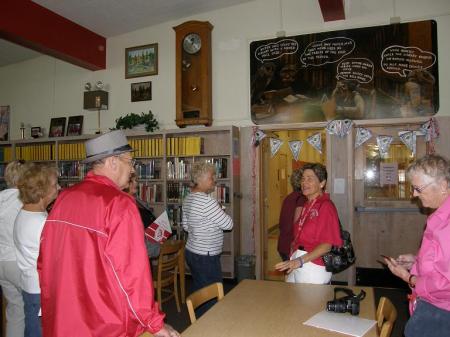 Group visits Library