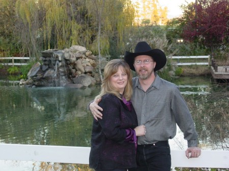 Donna and Tony at a wedding