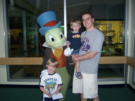 Eric, Nickolas, and Mason at Disney World!