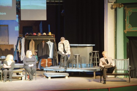 As Doc O'Connor in "The Laramie Project"