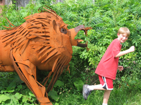 Colin at the Metal Art Gallery