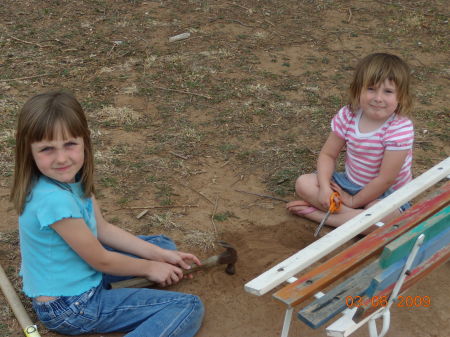 Jessica and her friend Elizabeth...