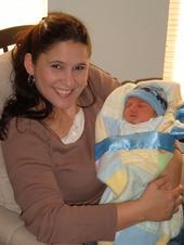 Me with my grandson Jakob Zander Moore