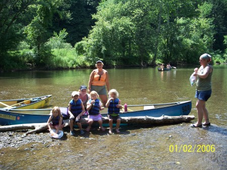 we love to camp and canoe