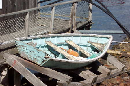 worn out boat