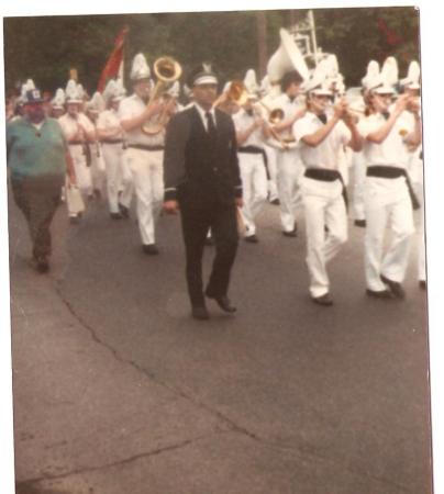 BHS high school marching band, 1984 or 85