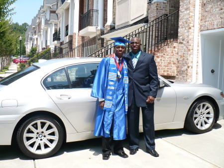 Me and my son...graduation day!