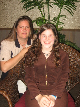 Makayla and I, September 2008