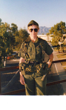 TAC Training garb at Davis-Monthan, '86
