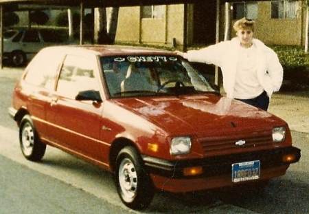 My Chevy Sprint Nov 1987 Escondido