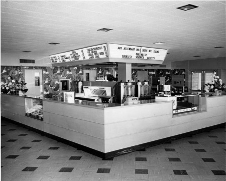 Bruen's Sundown Drive-in concessions stand