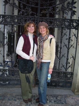 Prague with my sister