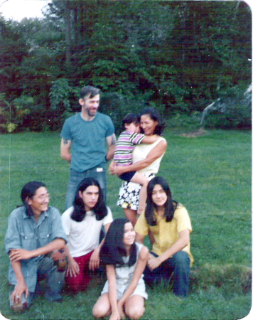 The Davis clan in 1972