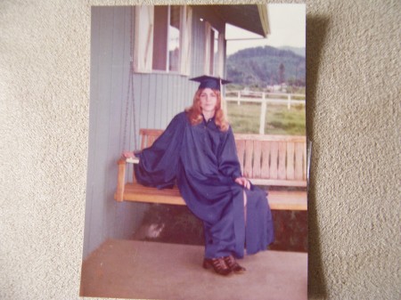 Me graduating 1974