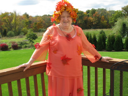 Grandma's halloween costume 2008