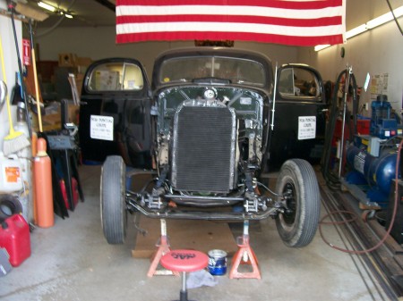 1936 Final Stages of reassembly