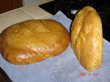 Giant Loaves of bread