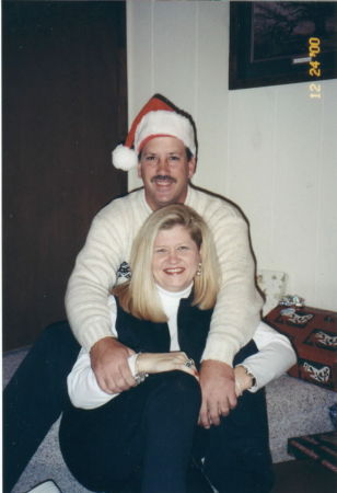 Our first Christmas, 2000