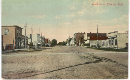 West Jefferson ave. Trenton, Mi. 1908