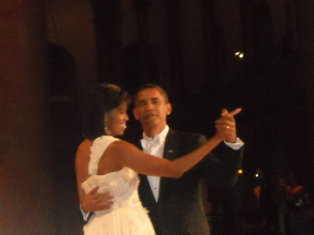 Pres. Obama & the First Lady at Inaugural Ball