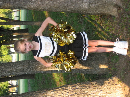 My little cheerleader